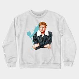 Chris Hemsworth - An illustration by Paul Cemmick Crewneck Sweatshirt